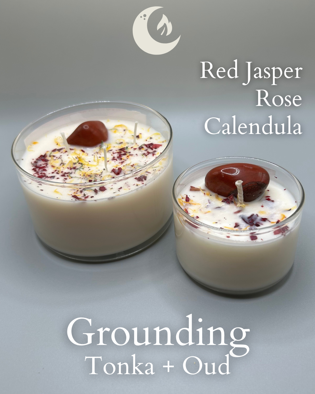 Glass Jar Intention Candle | Callisto Terra