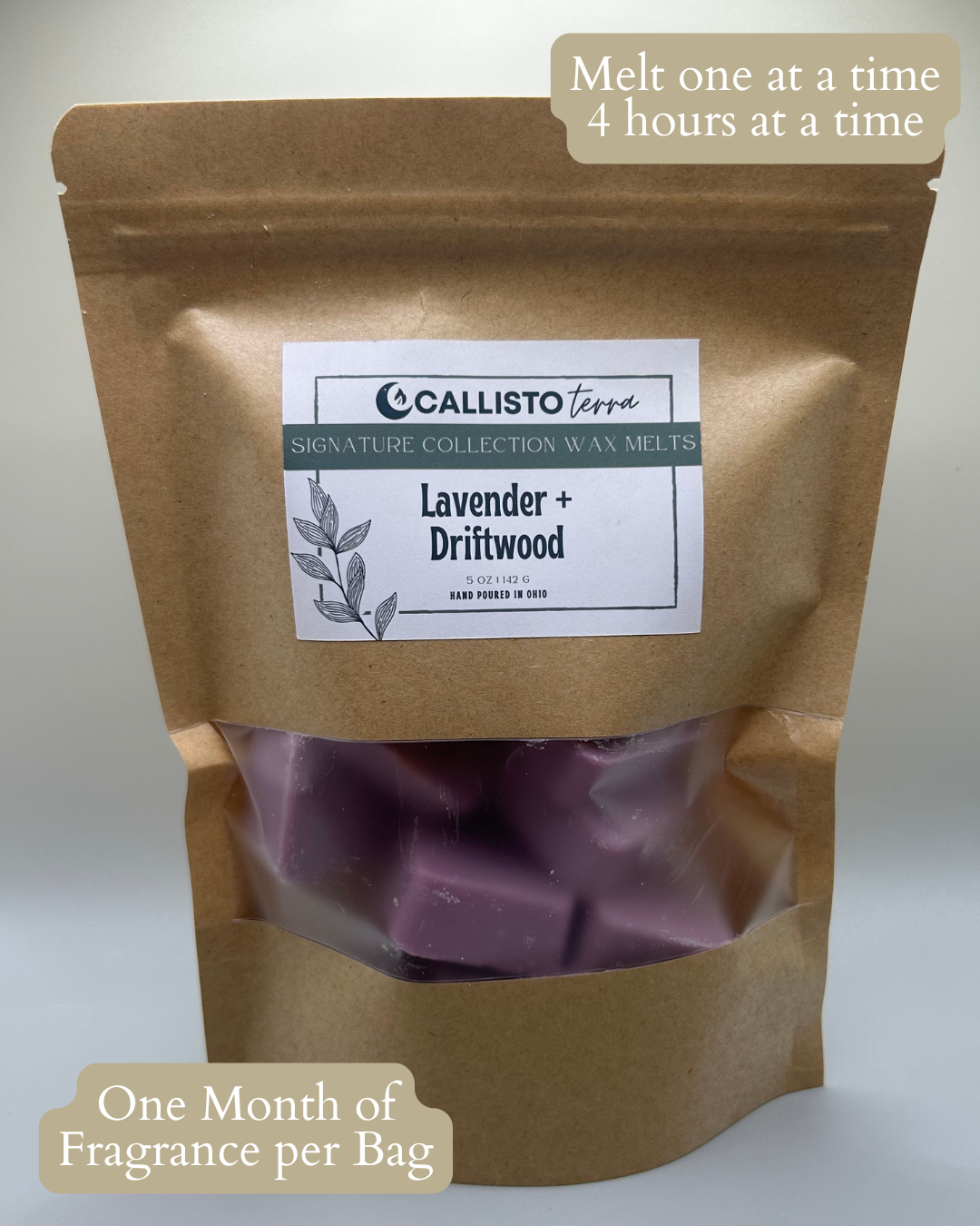 ゆったんさん　wax Wax Melts | Callisto Terra