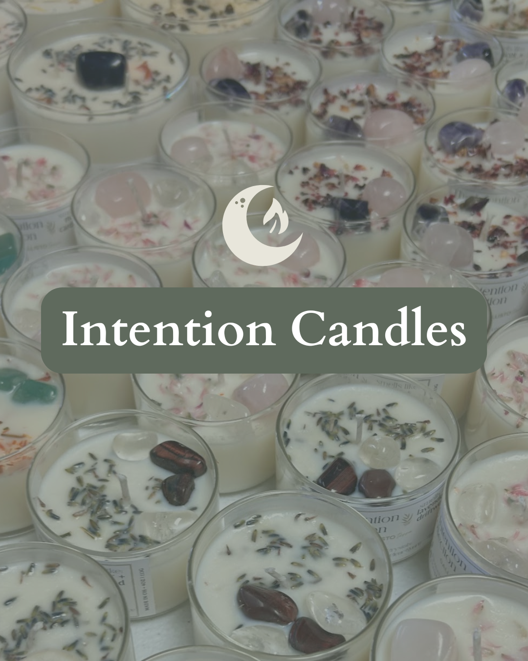 Glass Jar Intention Candle | Callisto Terra
